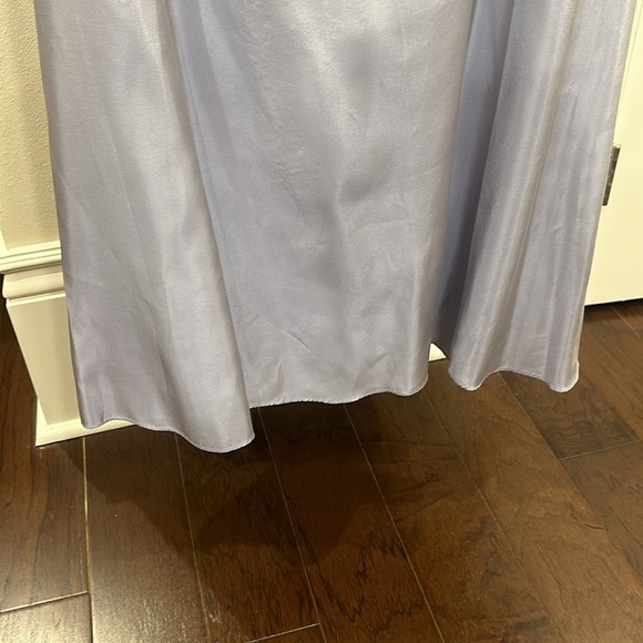 Vera Wang Maids ice blue strapless gown - size 4 - Picture 9 of 11